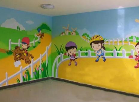  泰宁幼儿园墙体彩绘制作流程及注意事项