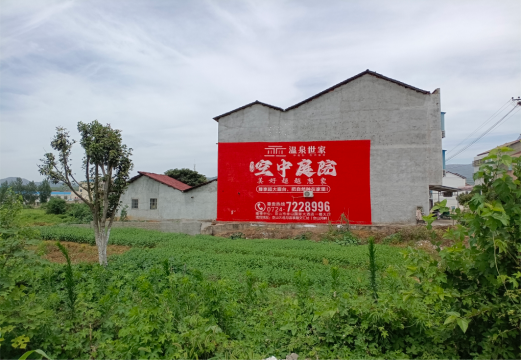  泰宁做墙体广告的意义
