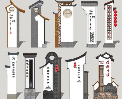  泰宁美丽乡村标识标牌有哪些分类？