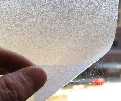  泰宁玻璃门外面粘广告用什么材料好？