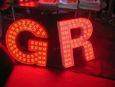  泰宁LED发光字常见的安装误区。